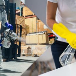 Diferencias entre limpieza industrial y limpieza comercial