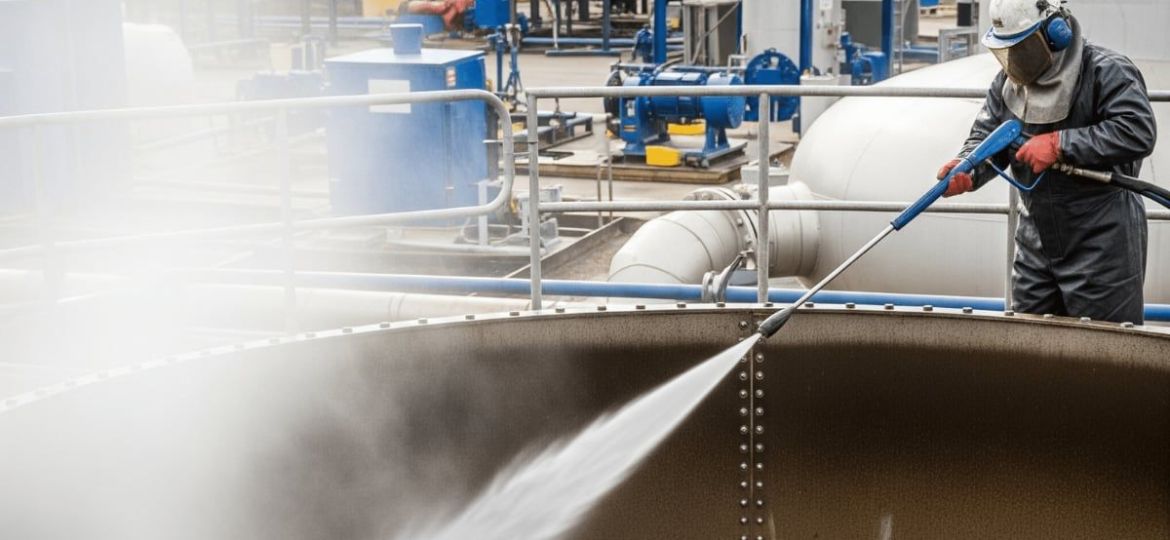 Limpieza de depósitos industriales